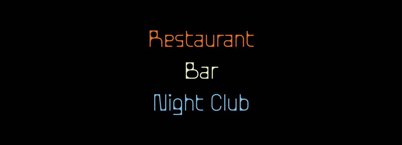 bar brand identity graphic design  ILLUSTRATION  Logo Design Montreal restaurant Retro typography   visual identity