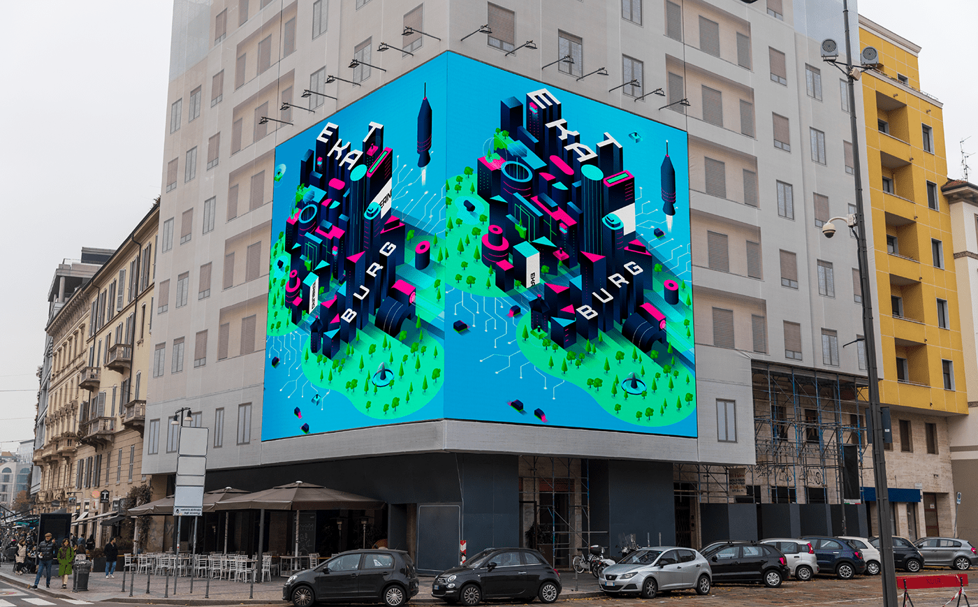 Outdoor ILLUSTRATION  animation  Urban Design yekaterinburg ekaterinburg