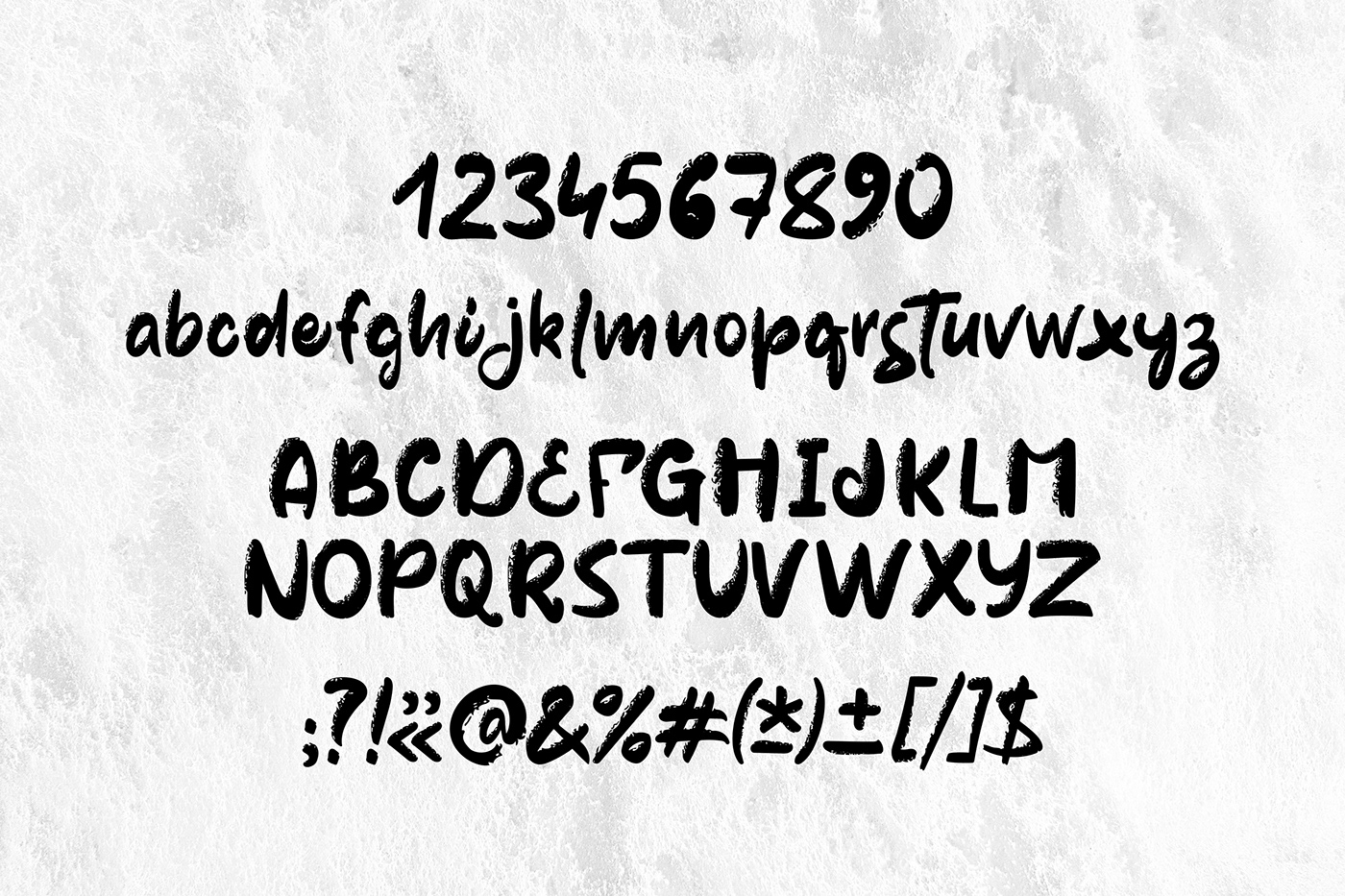 font hand drawn textured type Typeface