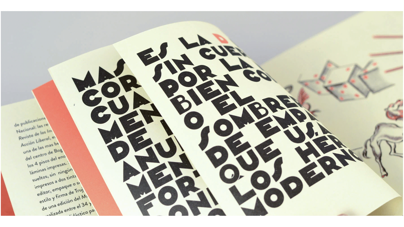 tipografia Rafael Pombo Alfabeto Imaginario Sergio Trujillo revival type