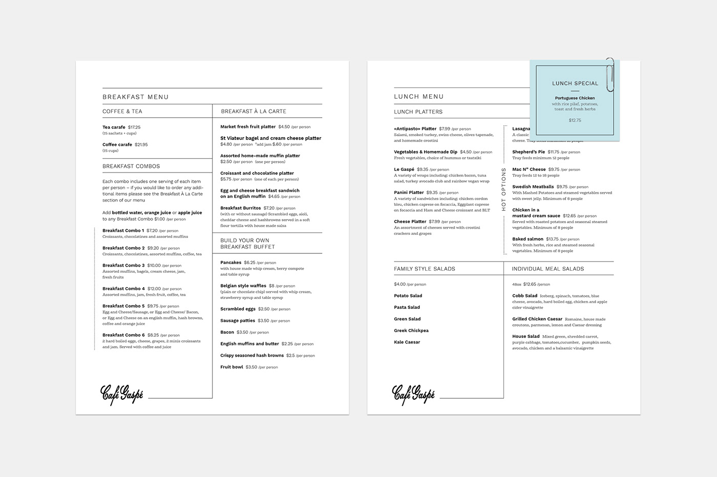 graphic design  menu design Web Design  packaging design minimal typography   visual identity branding  cafe