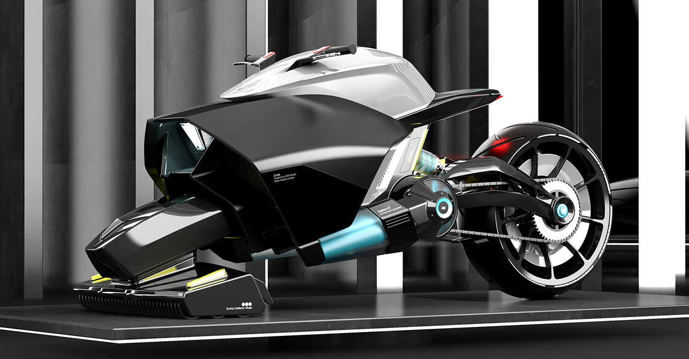 cleaner electric motorcycle vacuum Vehicle