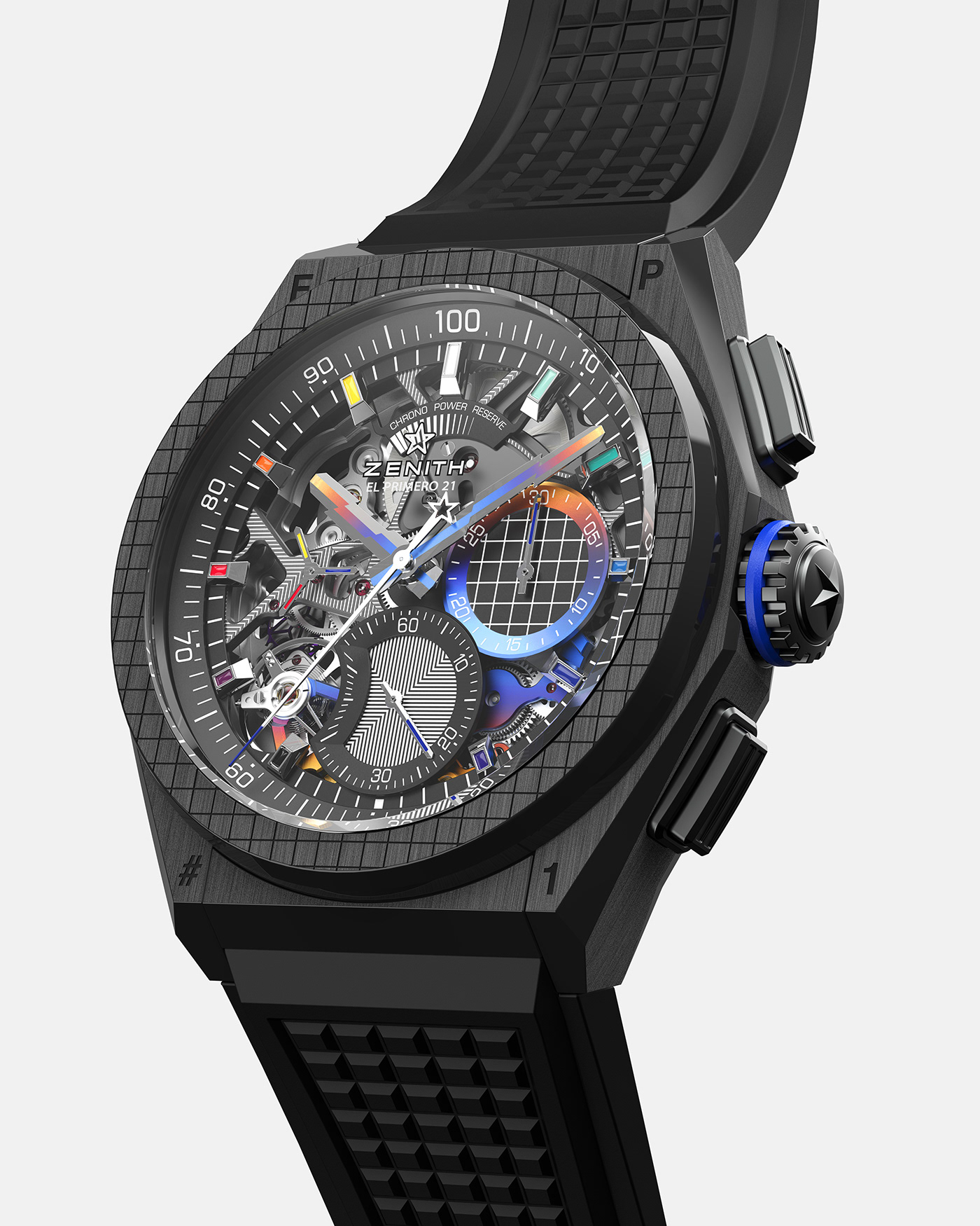 3D CGI defy Render watch Watches wristwatch zenith