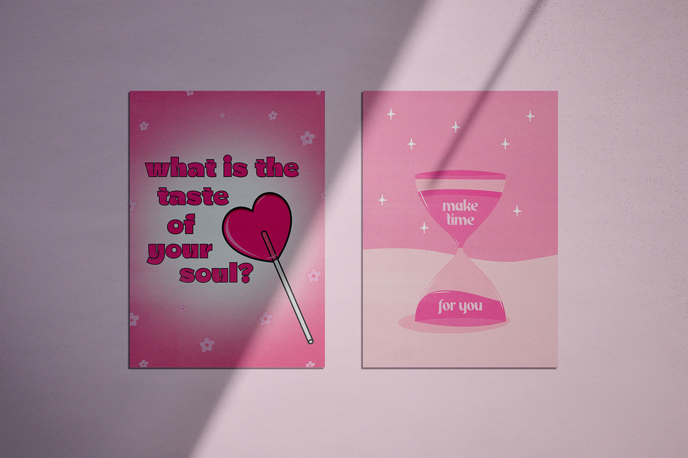 card Digital Art  ILLUSTRATION  illustrations Love postcard postcard design typography   valentine Valentine's Day