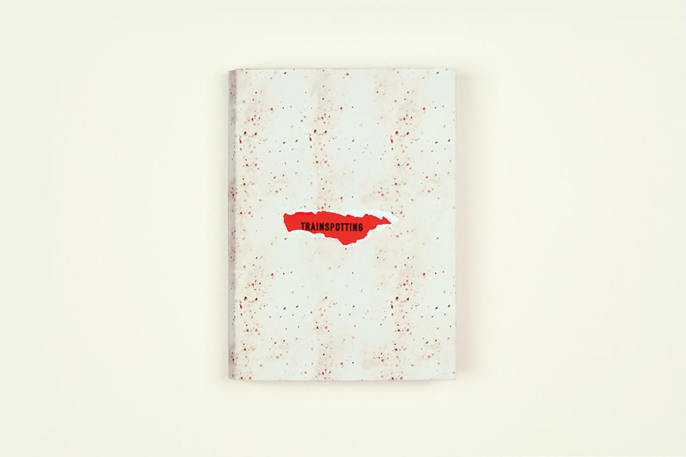 book jacket Trainspotting redesign typography   punk art direction  bookcover