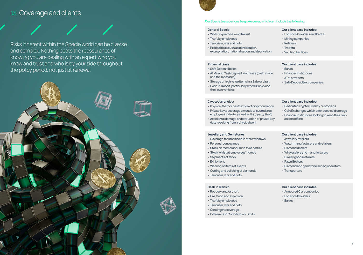 3D 3D illustration 3d print abstract Brand asset brand illustration brochure ILLUSTRATION  insurance