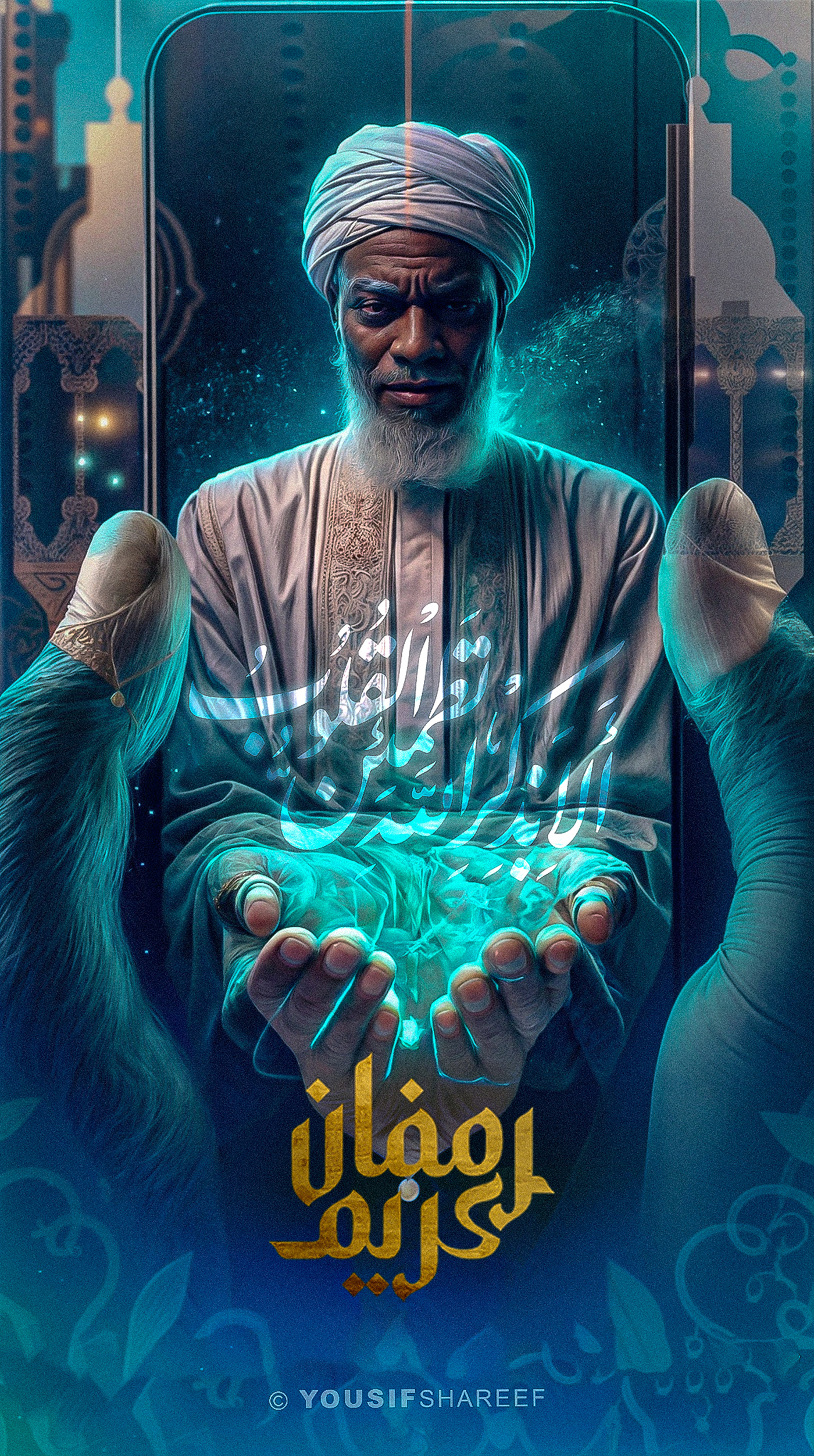 ramadan 카운트다운 سرطان الثدي ramadan kareem arabic design Digital Art  graphic design 
