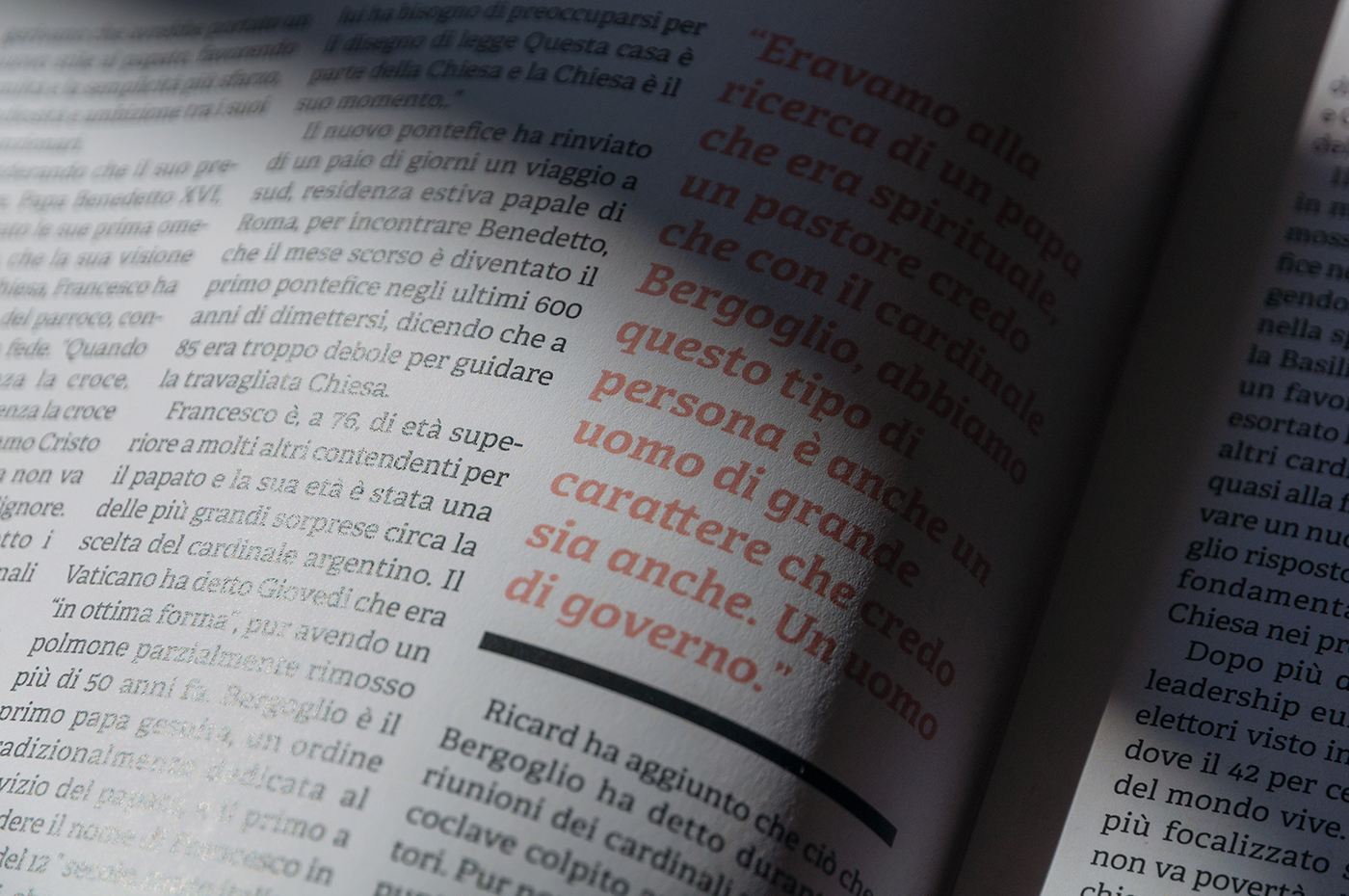 newspaper print Layout cultural art italian typography   Cinema music journal