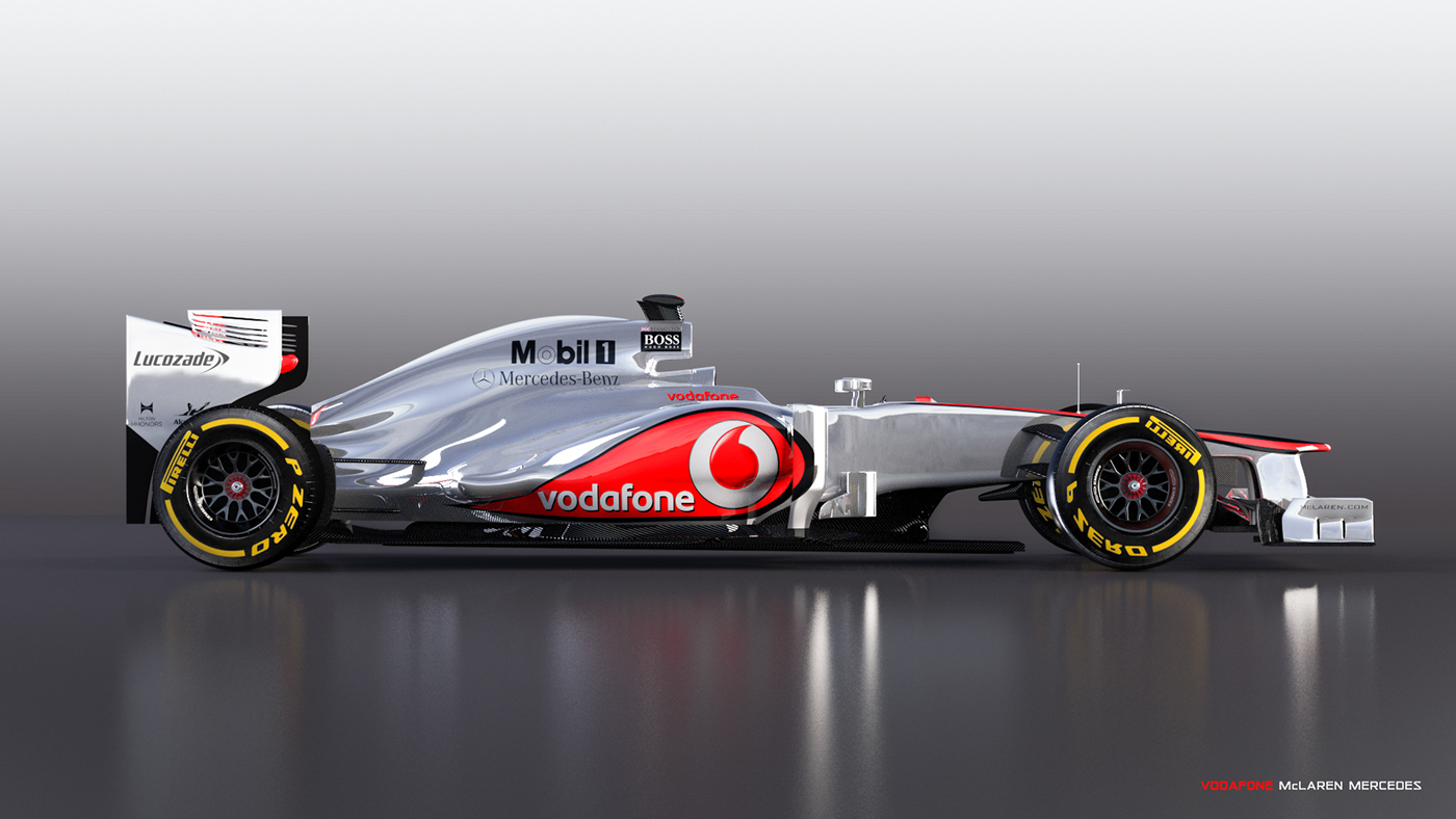 McLaren mp4-27 f1 Formula1 FORMULAONE formule1 blender 3D cycles maxence Ahurig race course car automotive  