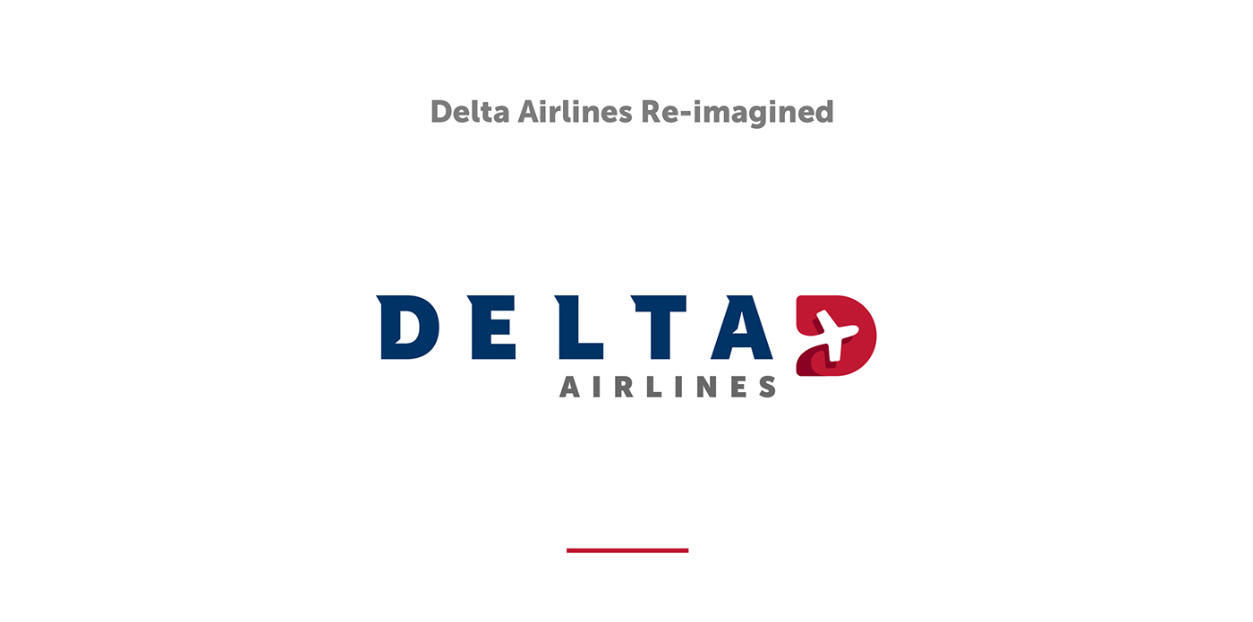 Delta Air Lines Branding Redesign On Behance