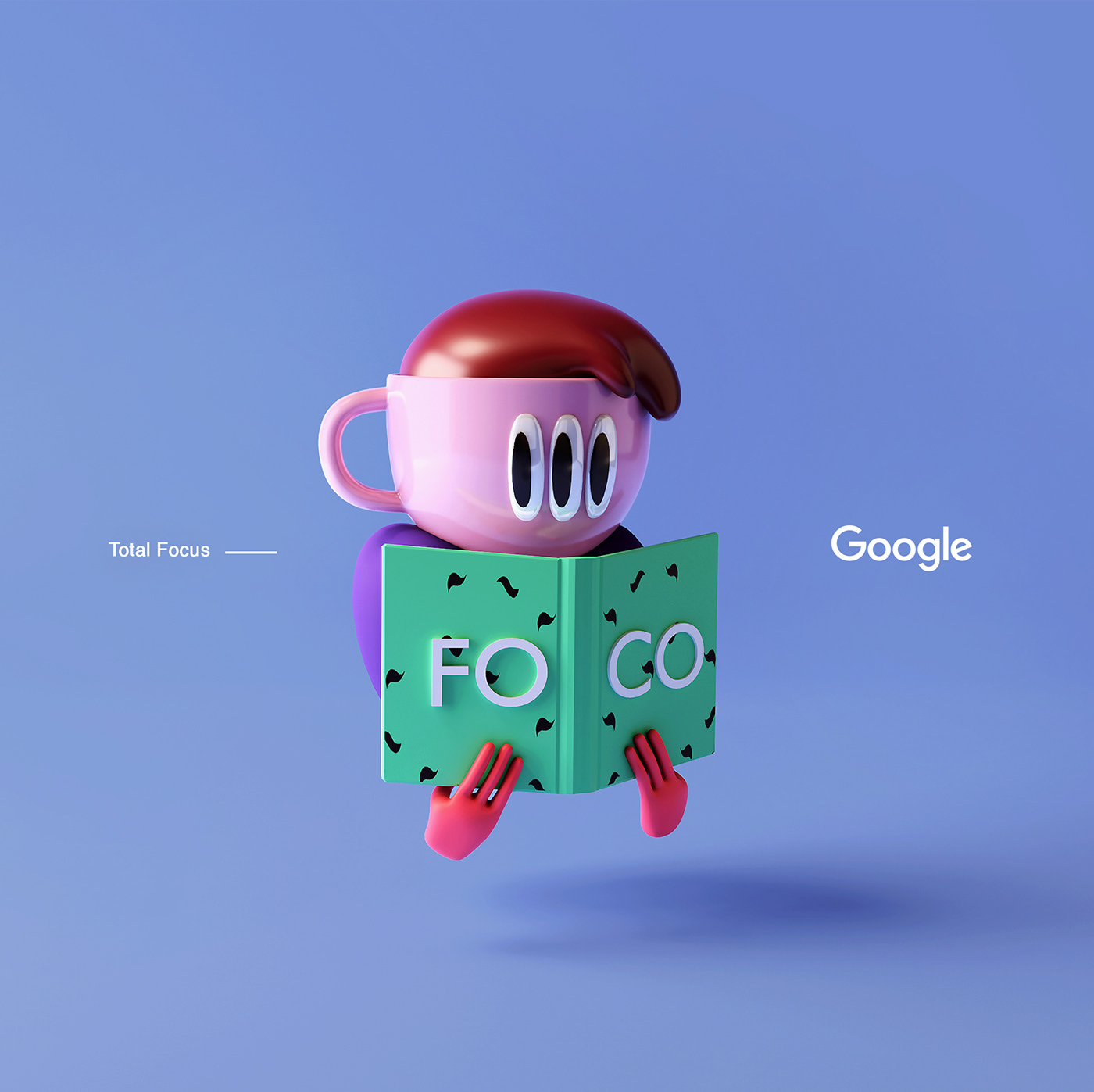 google sticker cinema4d Character design inspiration adobe ILLUSTRATION creative octane
