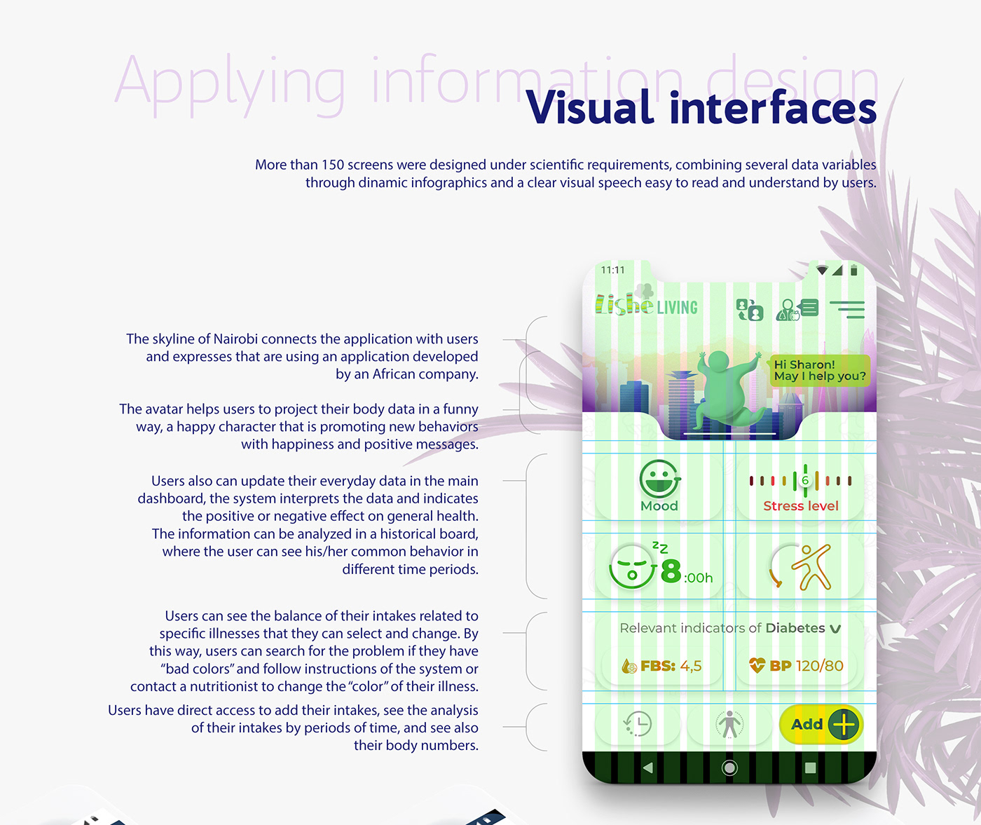 kenya Layout UI/UX visual interface