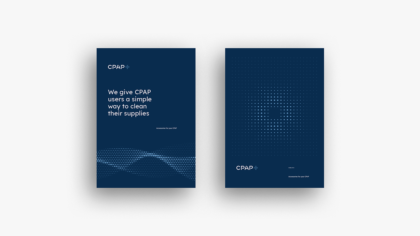 clean cpap Health Packaging brand identity Logo Design visual identity Logotype