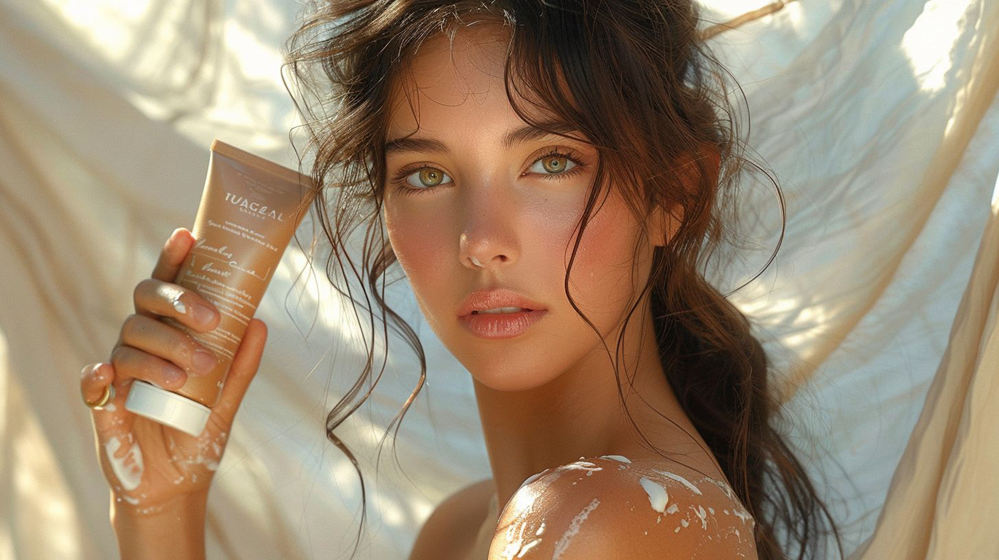 facewash beauty skincare cosmetics Advertising  Graphic Designer