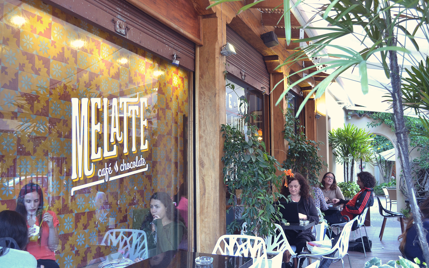 Coffee cafe coffeshop shop brand mark popular type cuenca melatte latte