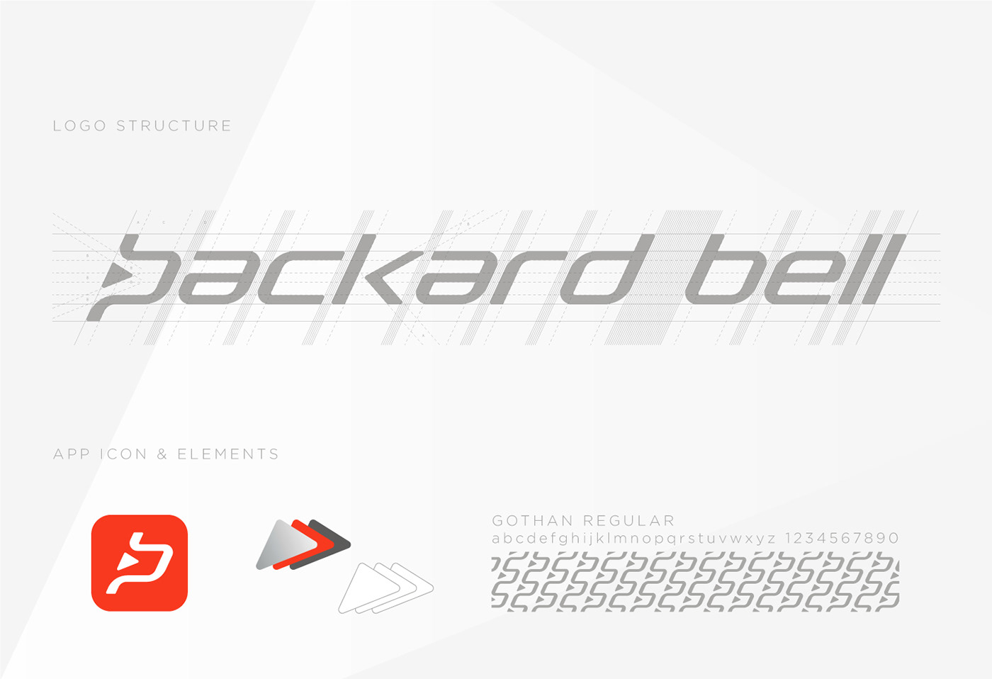 packard bell logo apps rebranding branding 