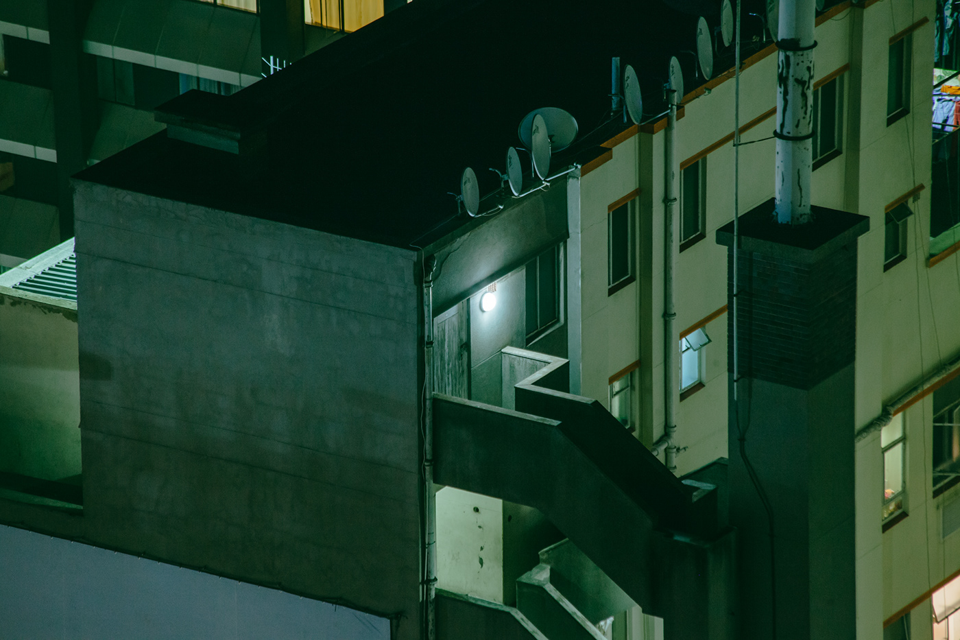 night long exposure Urban low light south africa johannesburg neon city Dystopia light