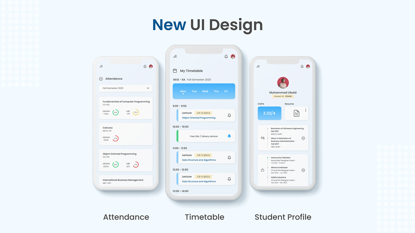 app design Application UI Design Mobile App User Interface Mobile UI ui design UI UX design ui ux designer university app design User Experience Design user interface