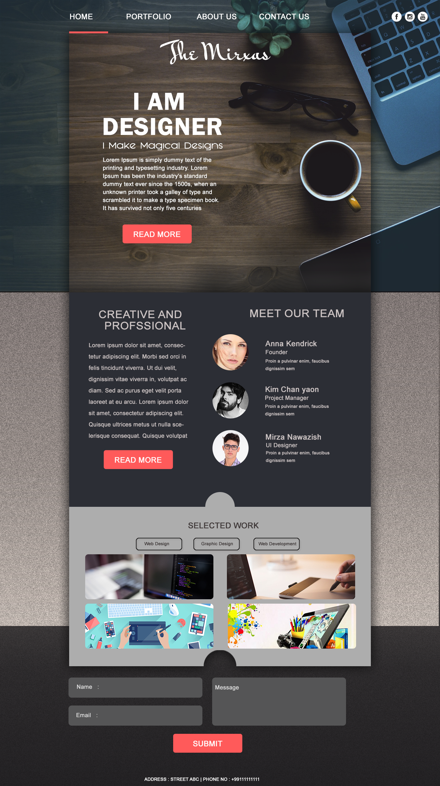  Website  Portfolio  UI Design  on Behance