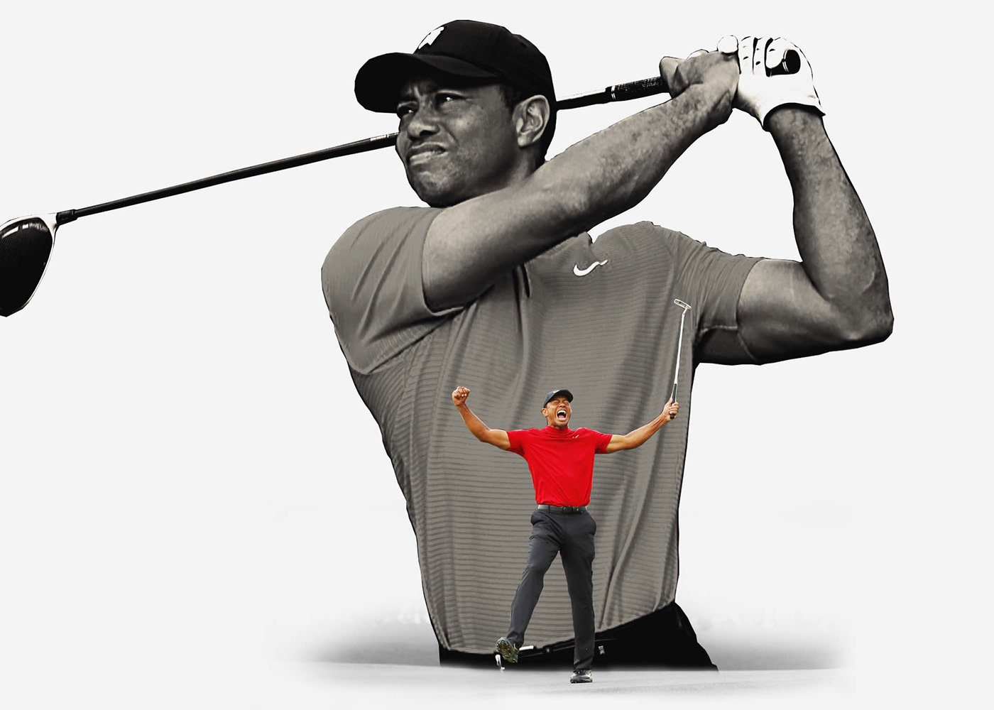 Tiger Woods on Behance