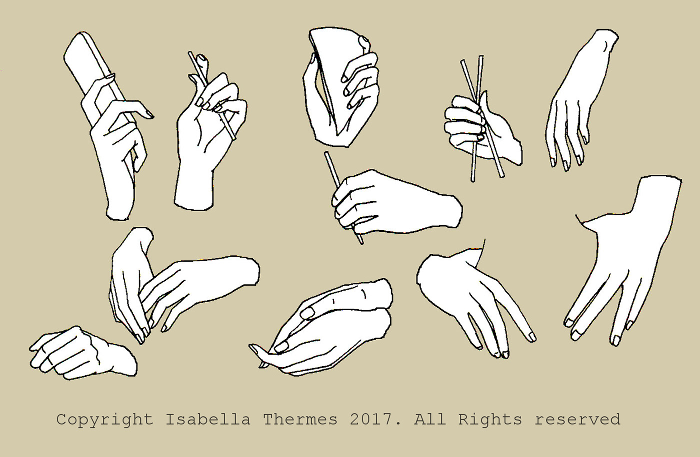 #hands #hand #illustration #fingers   #man #woman #isabellathermes #drawing #digital  
