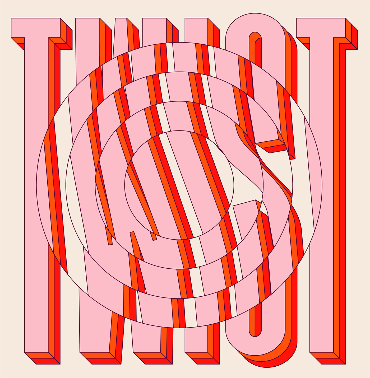 "Twist" typography art by kissmiklos .