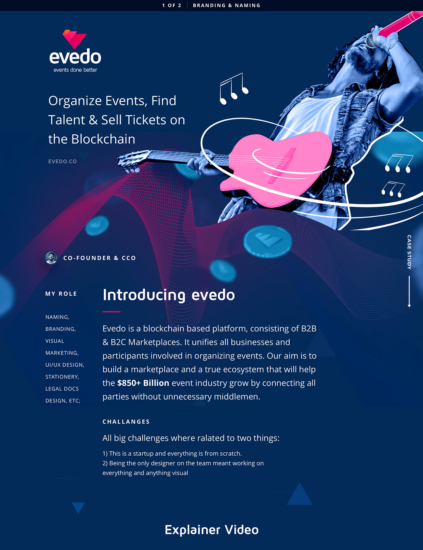 design Web Design  blockchain crypto Events SAAS b2b ticketing graphic design  marketing  