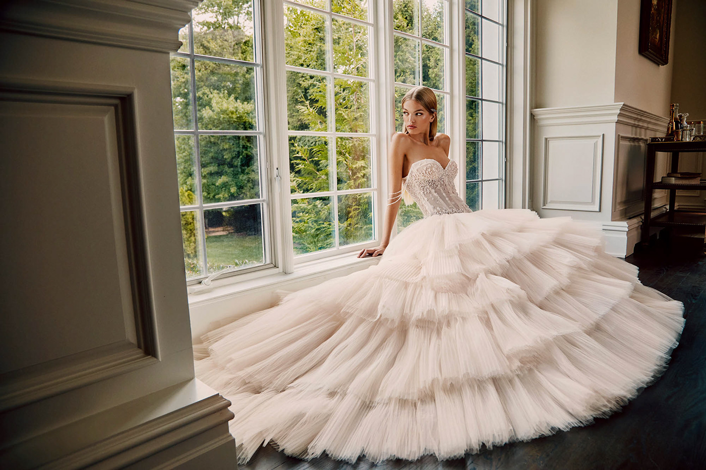 Advertising  benjo arwas Bridal Couture Cinema Daphne Groeneveld Fashion  model photoshoot wedding dresses z cam