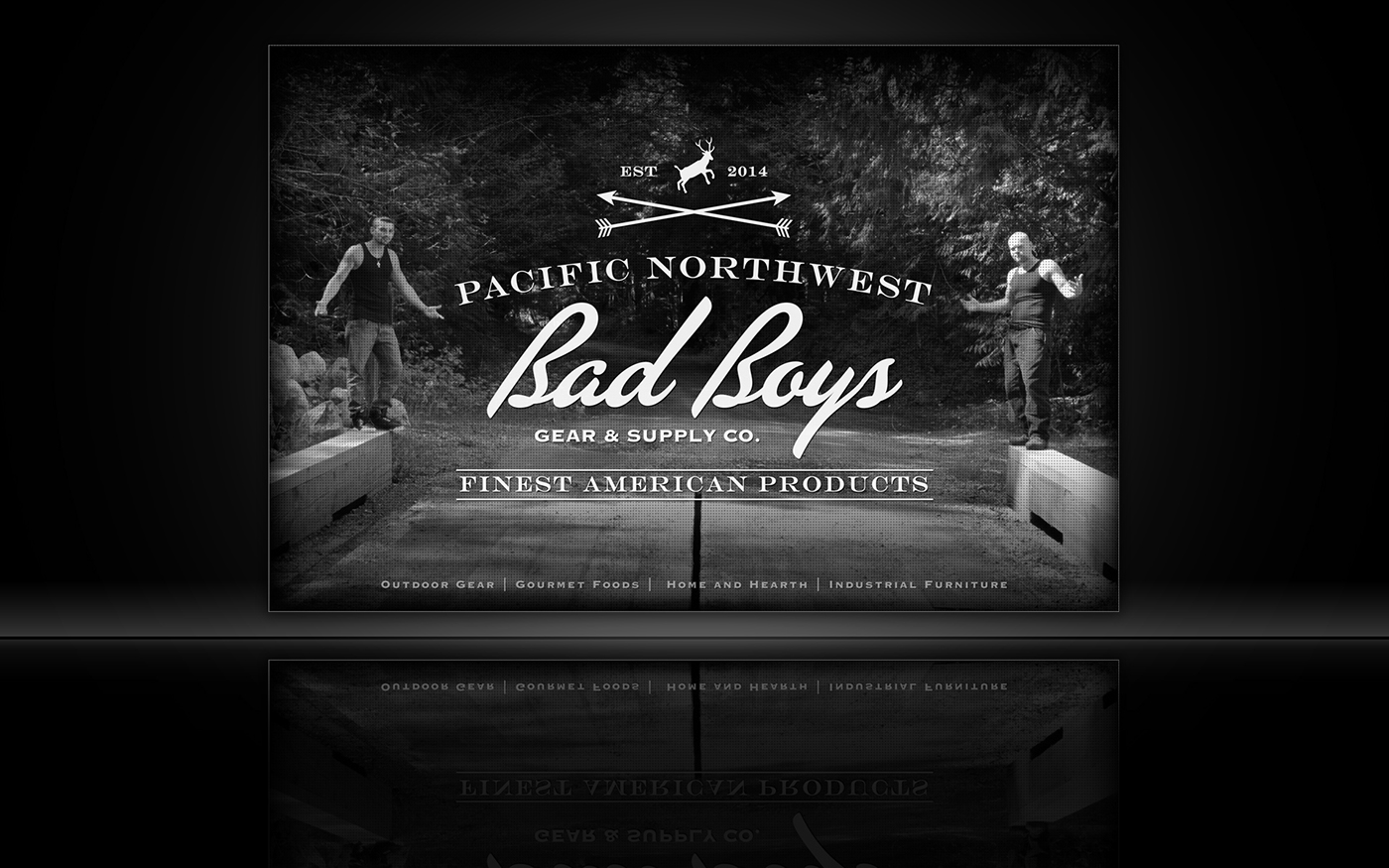 Pacific Northwest Bad Boys Gear and Supply Company on Behance1400 x 875