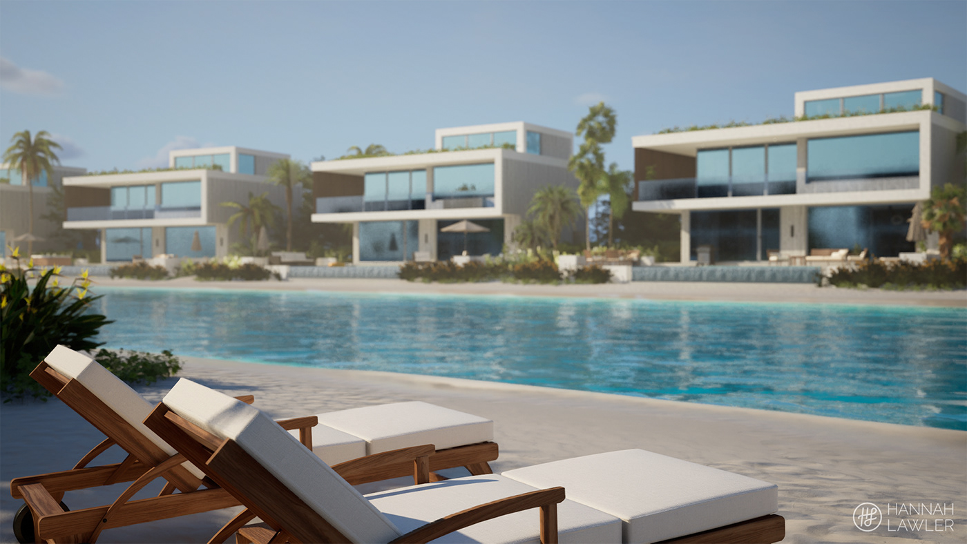 real estate Advertising  3D Unreal Engine 5 archviz