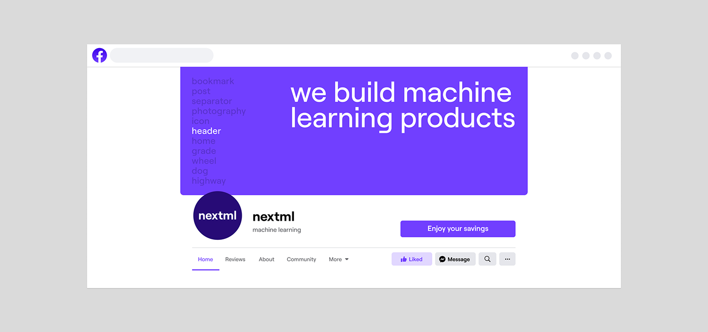 brand identity Figma Logo Design machine learning Technology Web Design  Webdesign Webflow Website purple