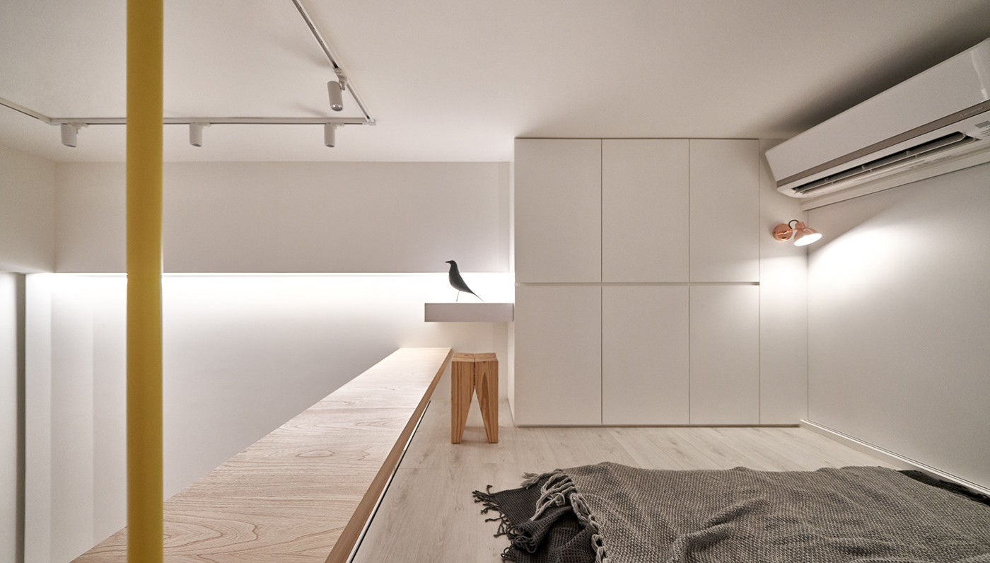 heycheese home style HOUSE DESIGN INDOT interior design  mezzanine minimalist Residence taiwan White