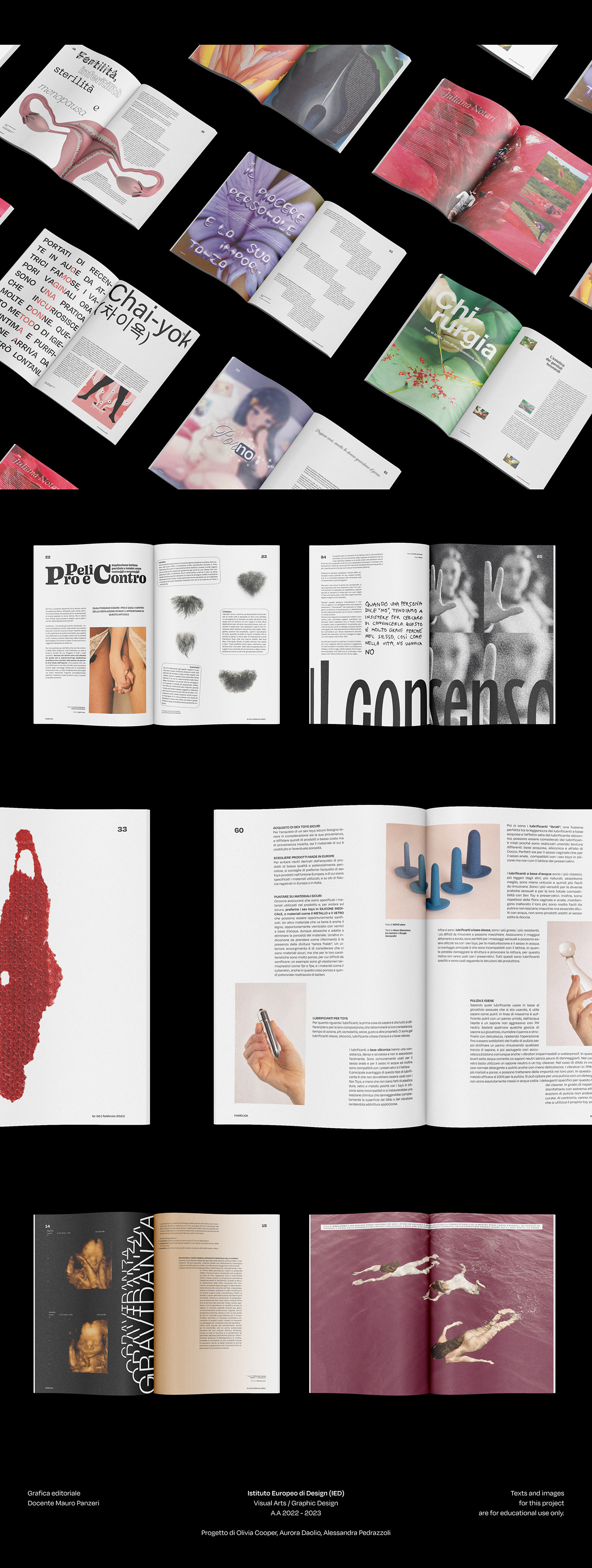 magazine editorial InDesign graphic book rivista Layout cover impagination