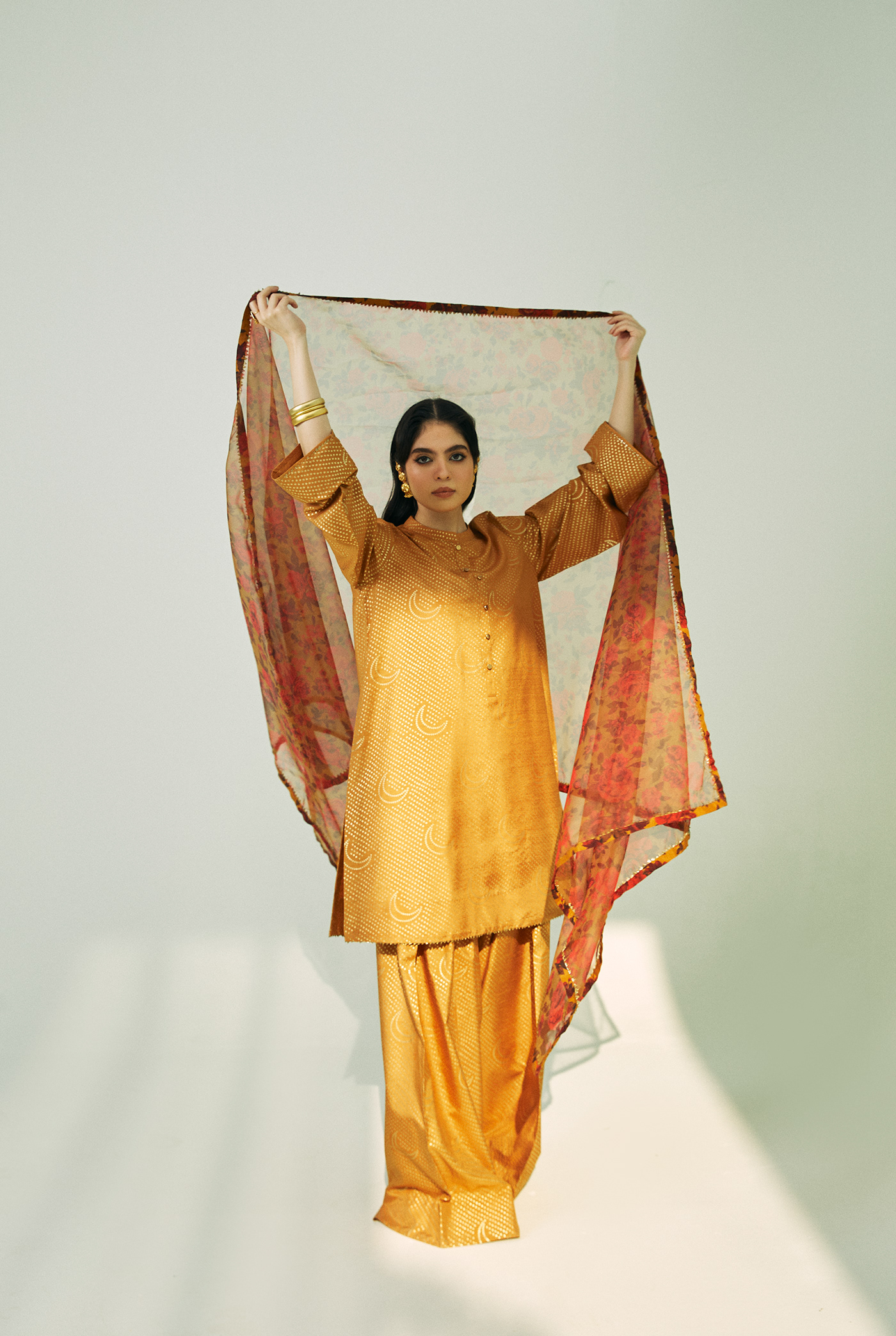 bandhani shibori floral Digital Art  textiledesign aesthetic fashion design surface design foilprinting tyeanddye