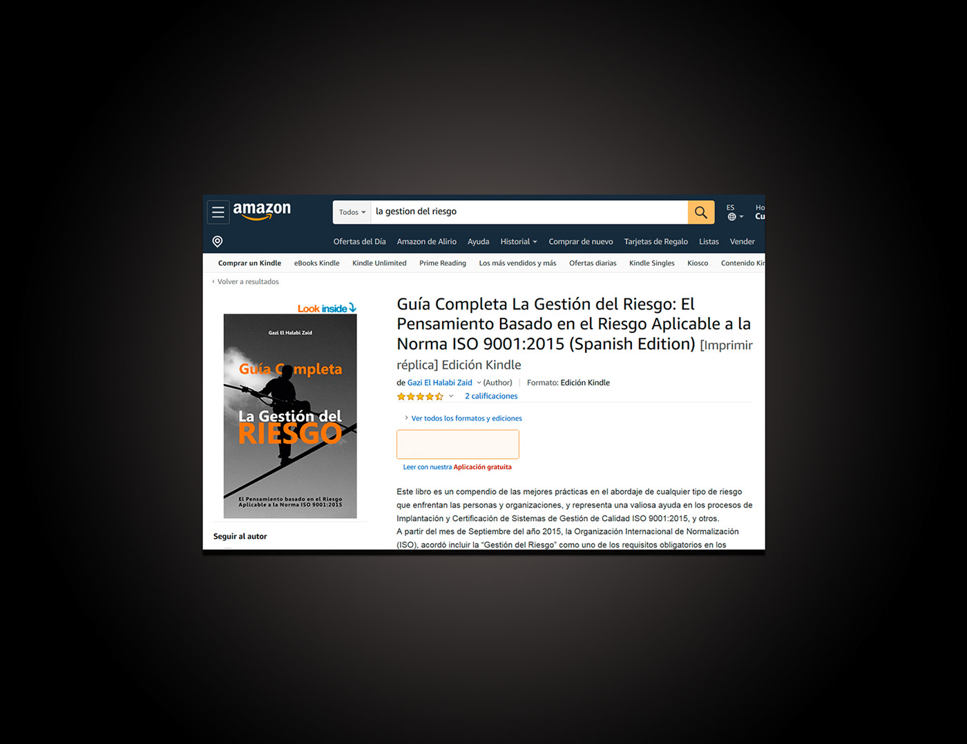 Amazon cover Diseño editorial e-book Portada