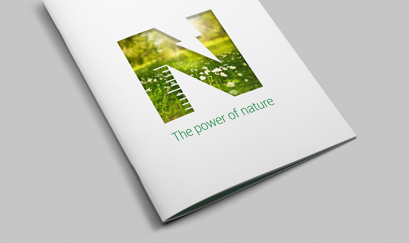 natek energy renewable logo Corporate Identity Website green natural