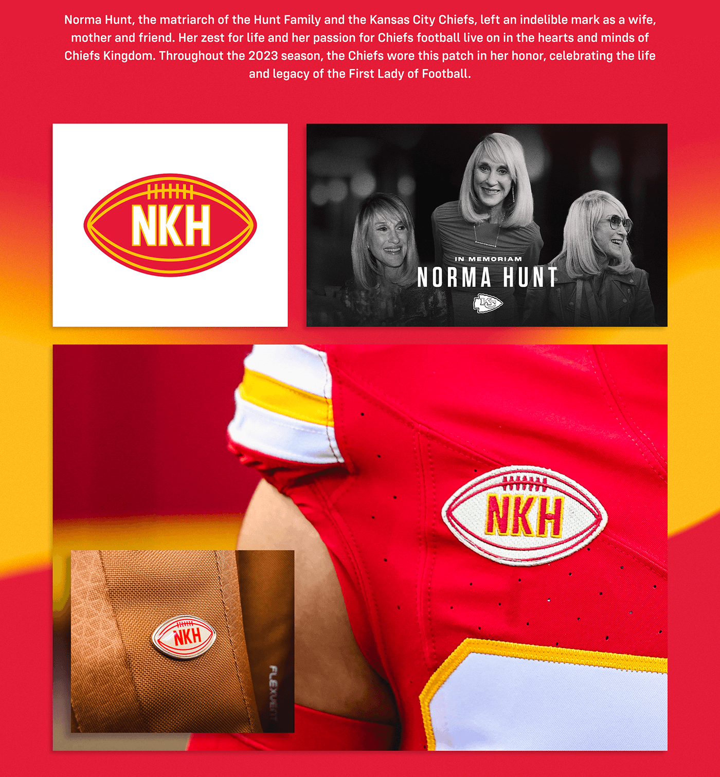 Kansas City Chiefs NFL Branding Sports Design football nfl nfl creative Brand Design NFL Copywriting NFL Photography Super Bowl Champions