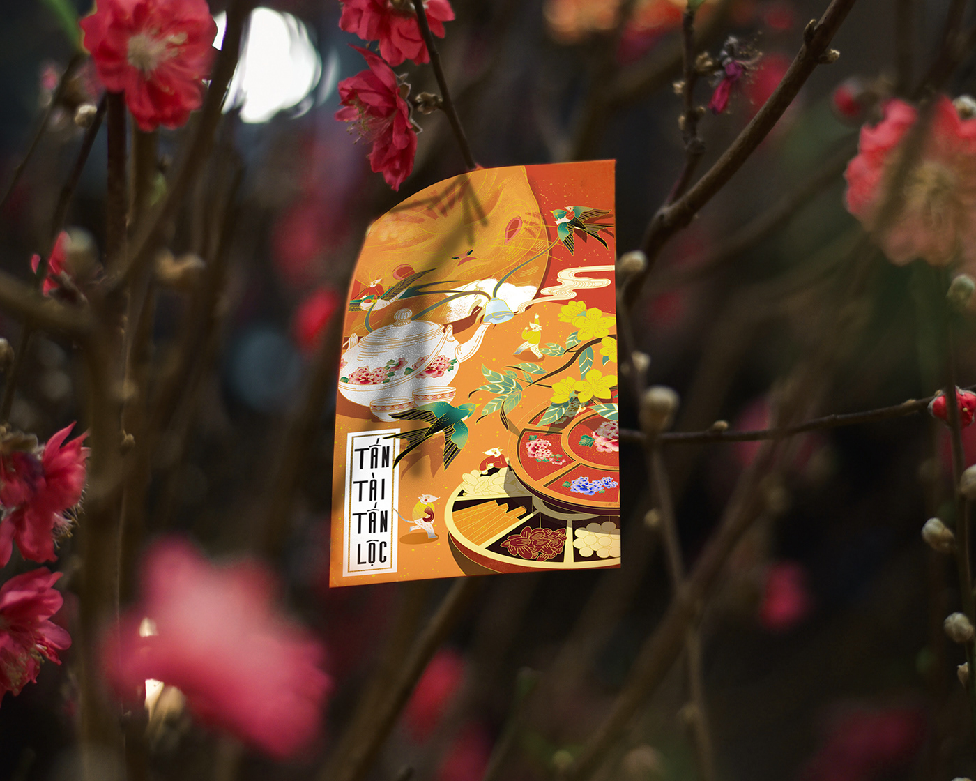 Lunar New Year Red Envelope happy new year mouse year of the mouse tet Tet Holiday vietnam