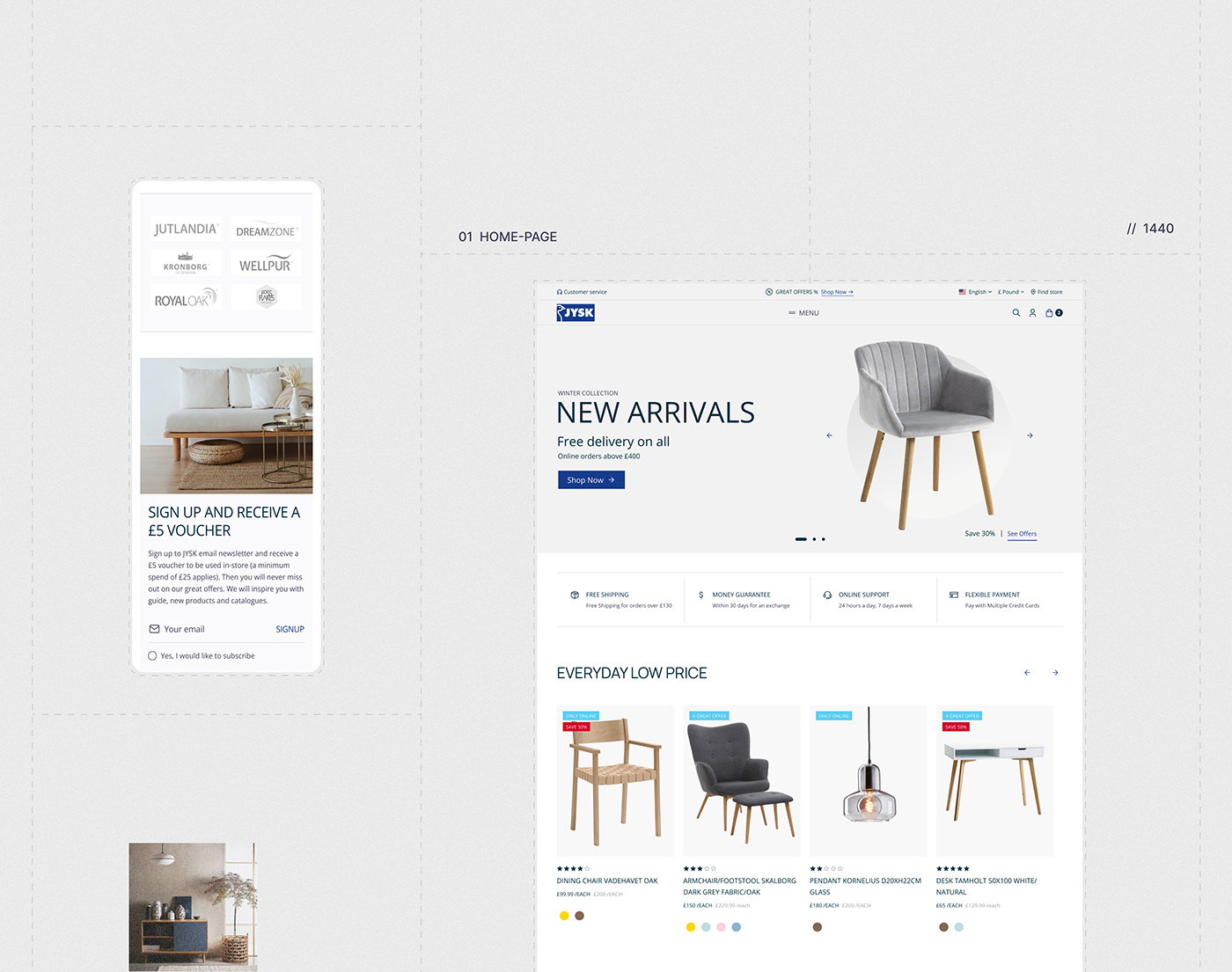 e-commerce e-Commerce website UI/UX Web Design  ux/ui Figma store shop Ecommerce Website Design