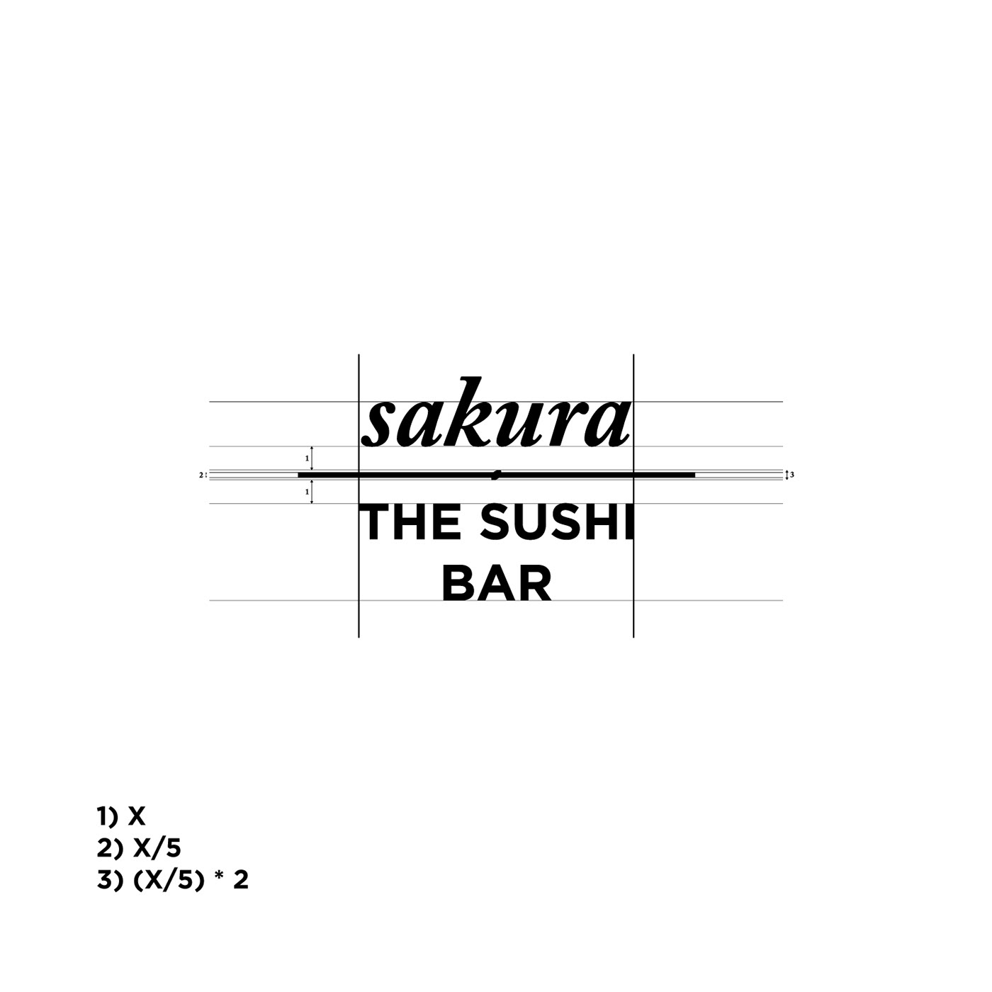 design Identity Design graphic design  Logo Design Poster Design typography   cafe restaurant Sushi Food 