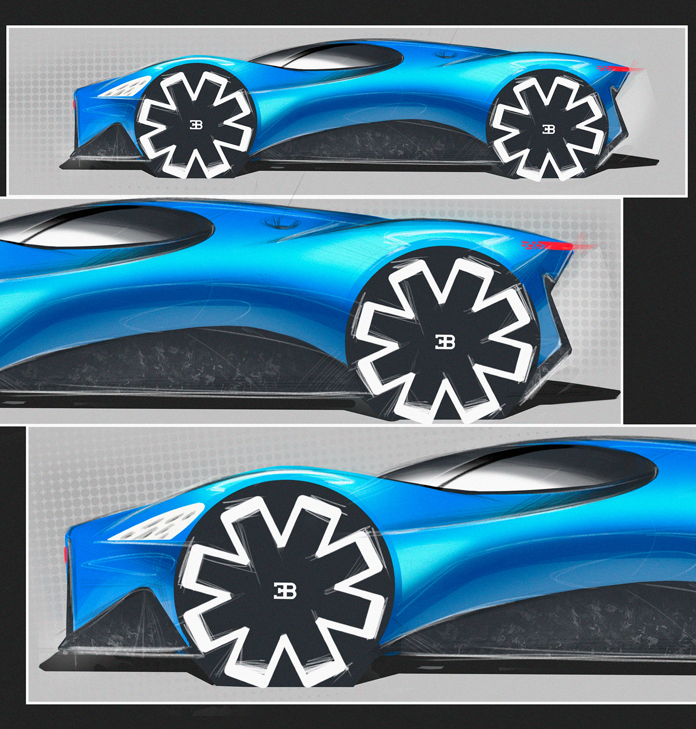 bugatti cardesign vehicledesign transportationdesign car ILLUSTRATION  design comicbook concept art
