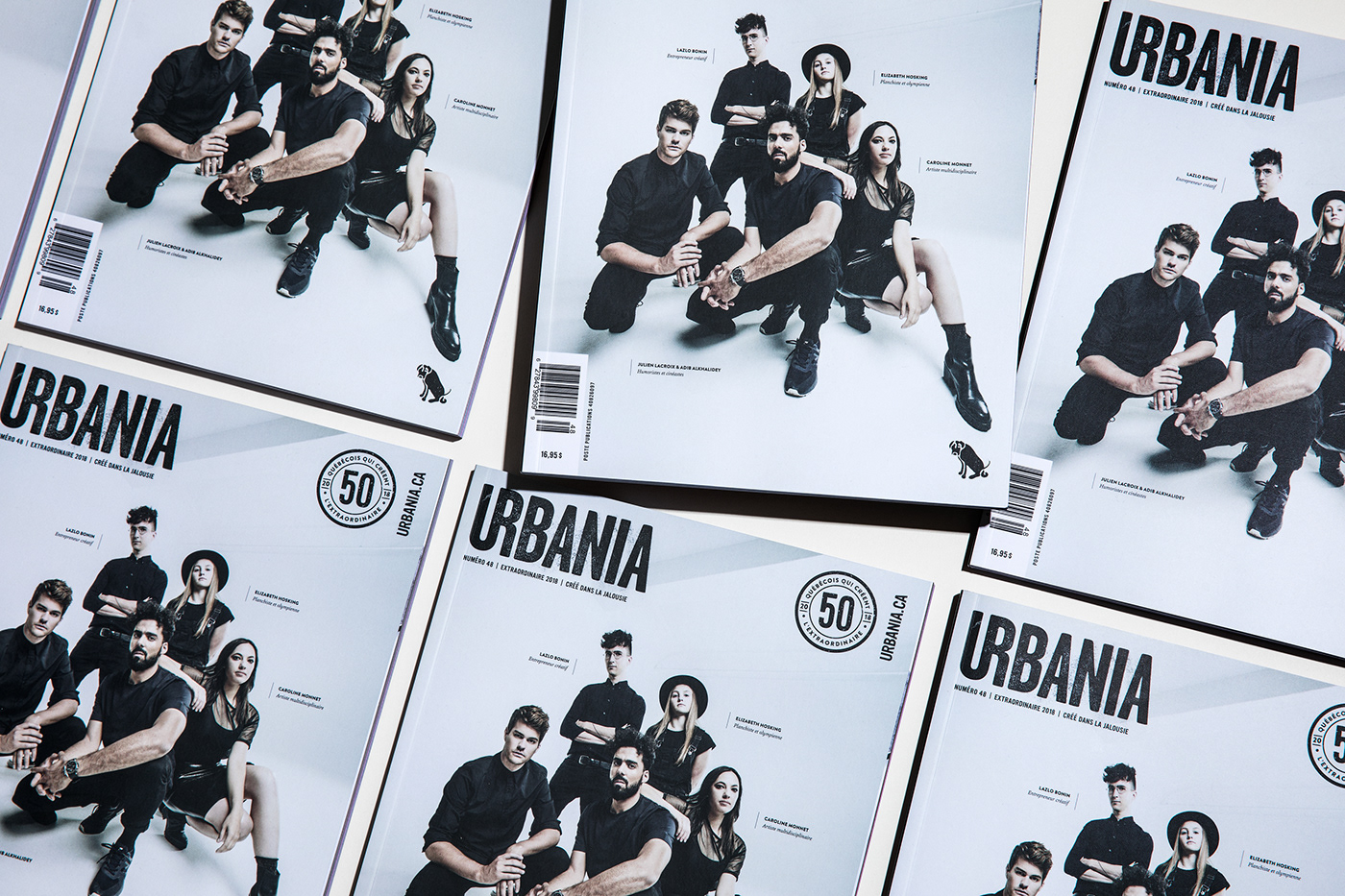 magazine Photography  design urbania Montreal