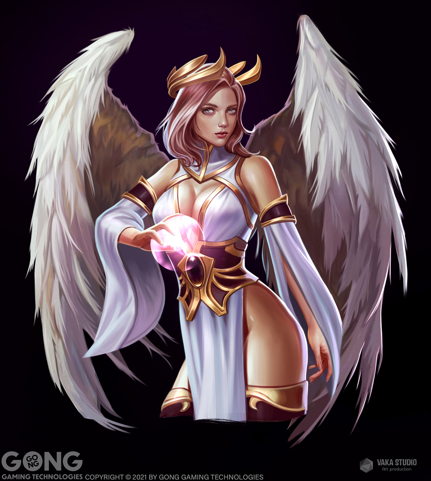 angel concept art demon demon character digital illustration fantasy character Game Art game character