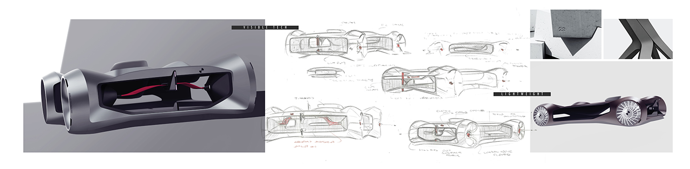 BMW advanced Driving transportation design automotive   Master thesis