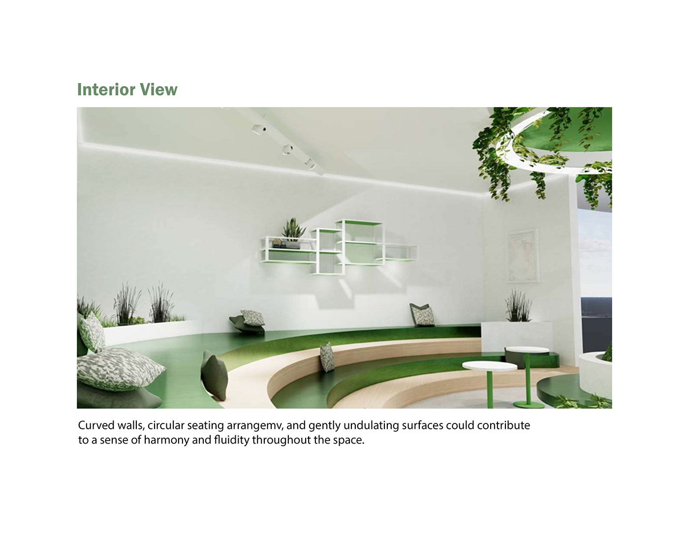 Interior interior design  Cafe design yogurt