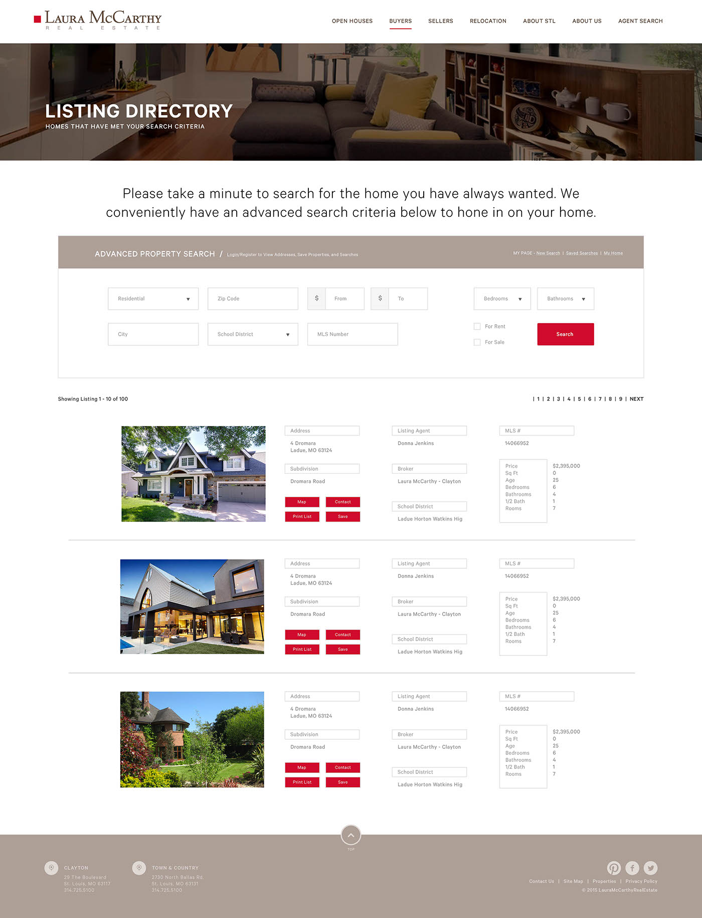 UI ux Website real estate tables Forms interaction user user experience User Interaction