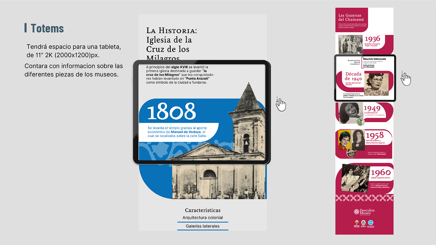 corrientes museos diseño gráfico brand identity Brand Design unne argentina Web Design  app design Proyecto final de Carrera