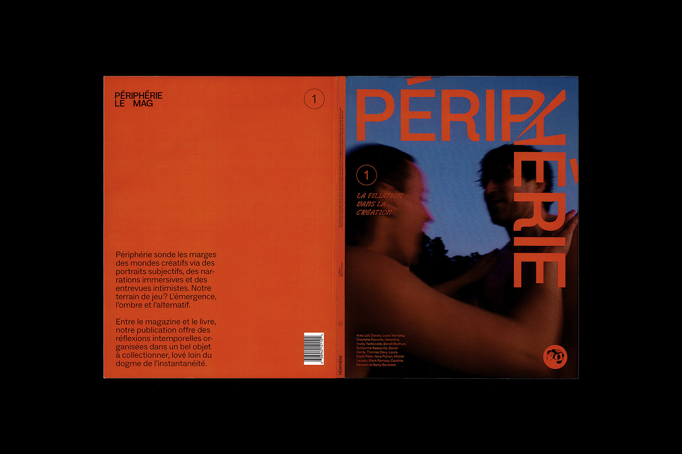 branding  edition efitorial identity magazine motion design orange Typographie typography  