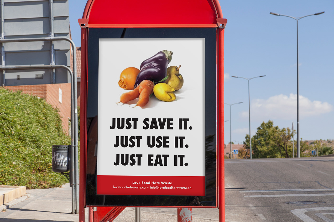 Campaign Design Design for social good don't waste food eat food Poster Design save food
