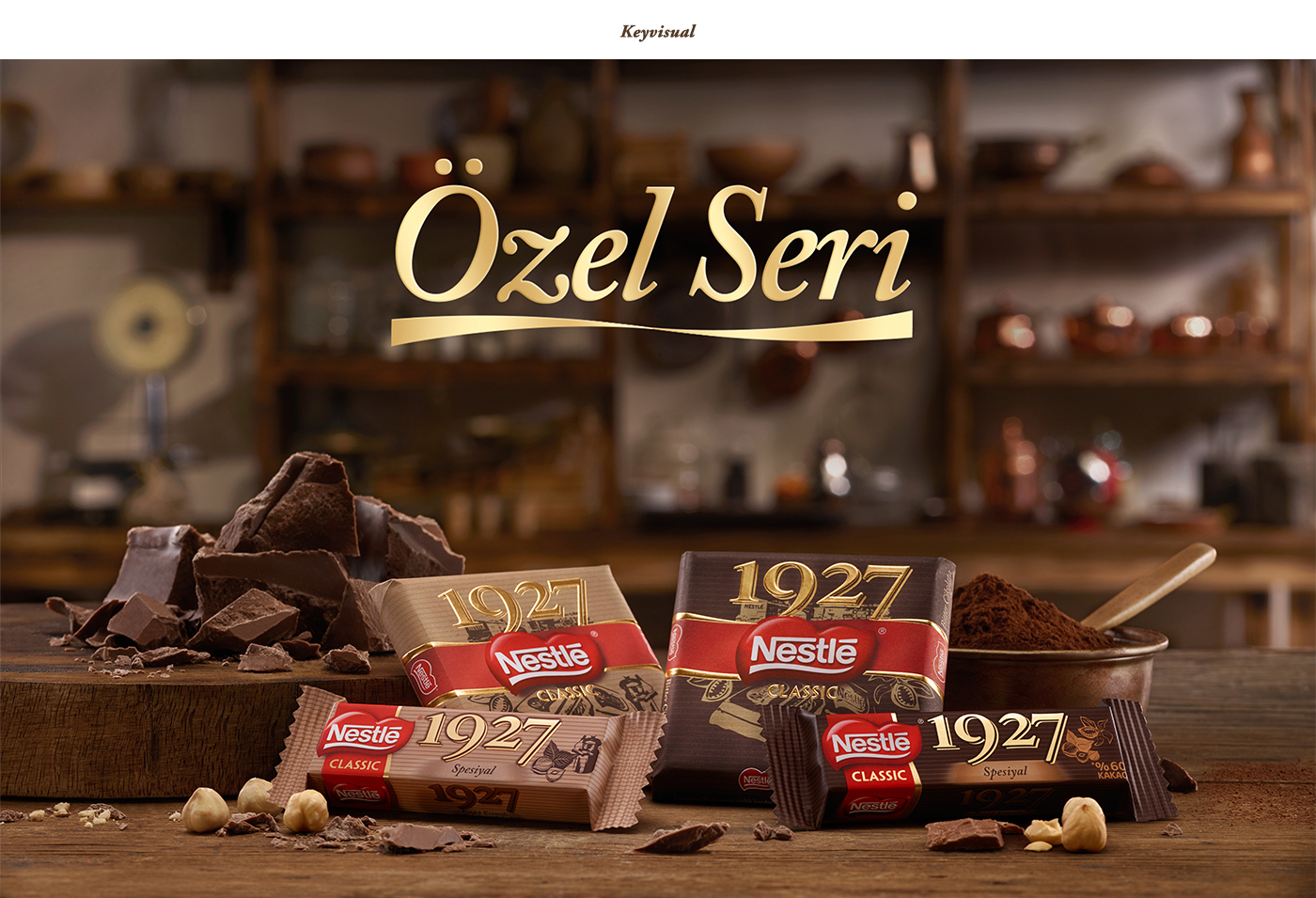 Nestlé 1927 nestle chocolate ozel seri